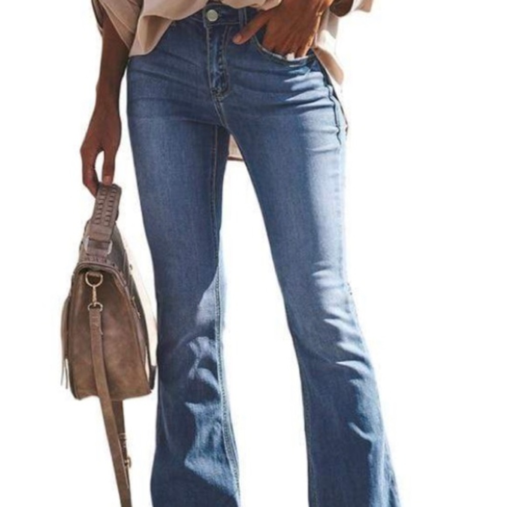 🌿Paperdenim&cloth Bridgette low rise boot medium wash jean